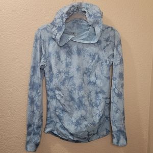 Climawear Seamless Longsleeve Hoodie Tye Dye Size Medium